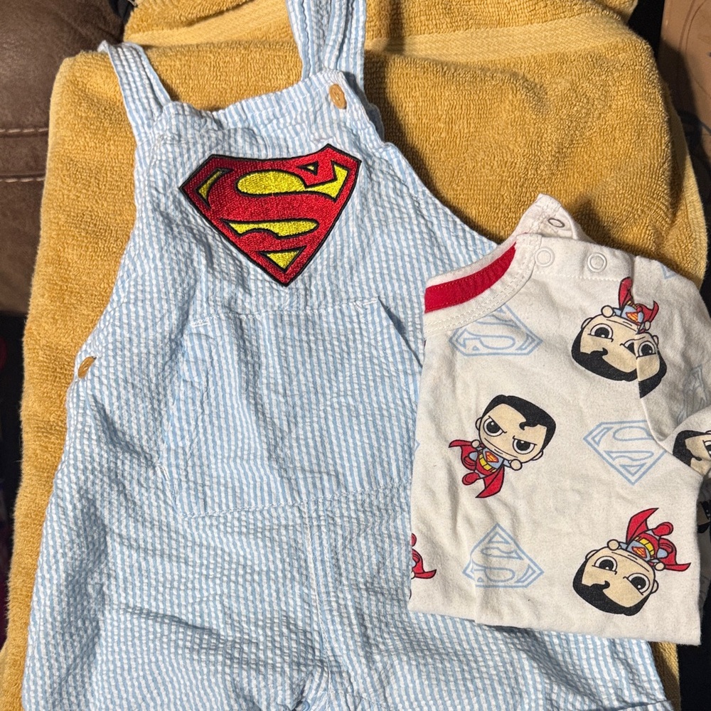 DC Superman Kids Set - Blue and Red
